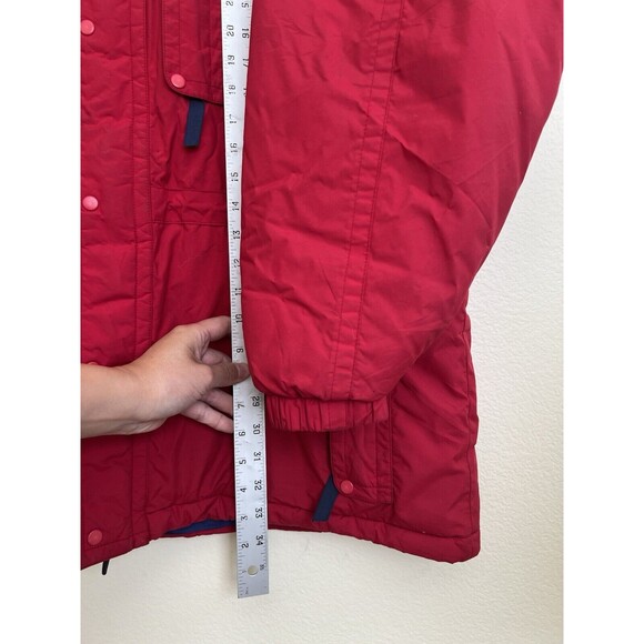 Vtg Patagonia Insulated DAS Puffer Jacket 90's Parka Red Blue‎ Mens L 84161 F3 - Picture 12 of 16